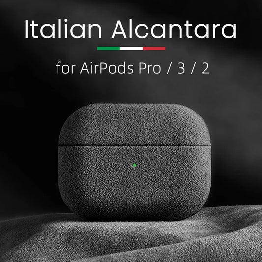 🇮🇹 GlowWrap Italica – Italian Alcantara Case for AirPods Pro