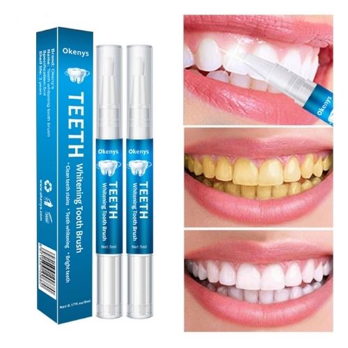 😁 GlowSmile WhitePen Pro – 2x Precision Teeth Whitening Pen with Soft Brush Tip