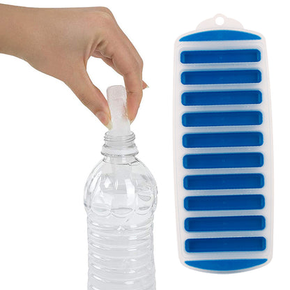❄️ GlowKitchen ChillStick Tray – Silicone Ice Cube Tray for Water Bottles