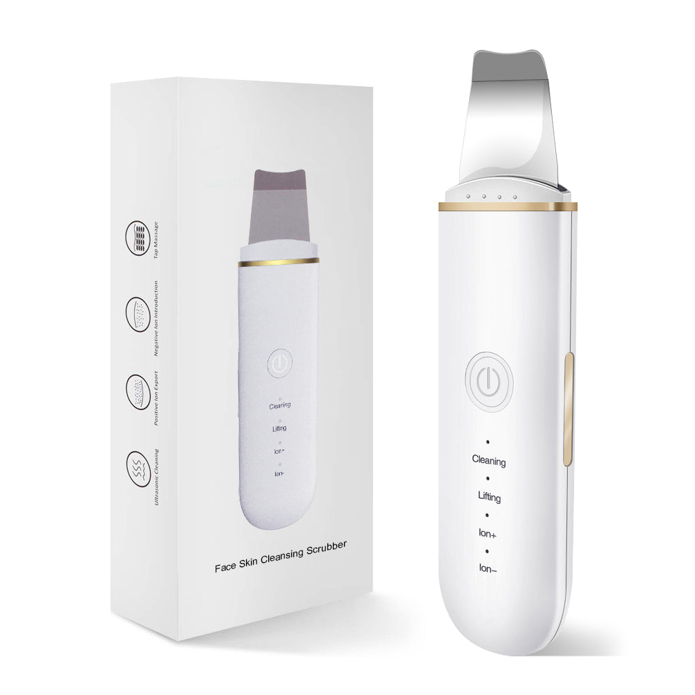 ✨ GlowLift SonicScrub – Ultrasonic Facial Skin Scrubber & Serum Infuser