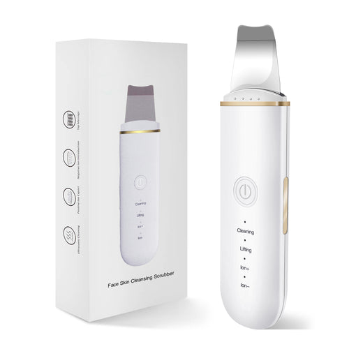 ✨ GlowLift SonicScrub – Ultrasonic Facial Skin Scrubber & Serum Infuser