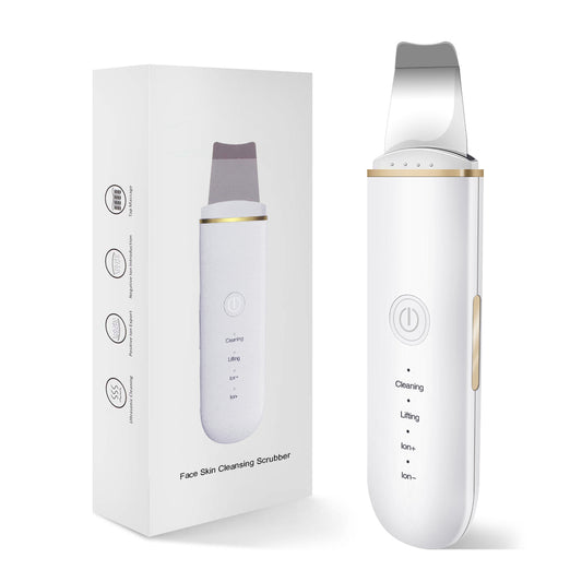 ✨ GlowLift SonicScrub – Ultrasonic Facial Skin Scrubber & Serum Infuser