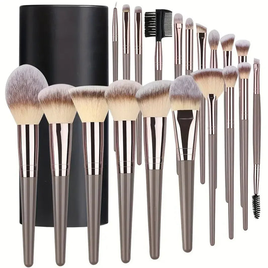 💄 GlowBlend ProKit – 3 to 20-Piece Professional Makeup Brush Set