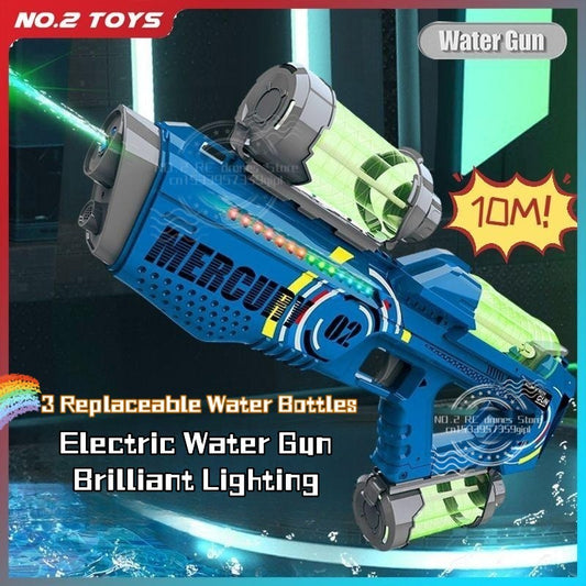 💦 GlowStrike HydroBlaster – Electric Water Gun with Lights & Sound