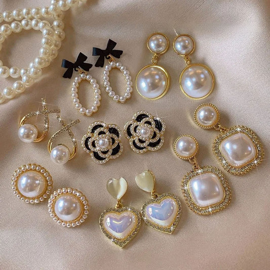 🌸 GlowLuxe BloomAura Earrings – Vintage-Inspired Luxury Flower Earrings