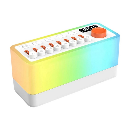 🌙 GlowZen Atmosphere – Sound Machine & Night Light with Bluetooth