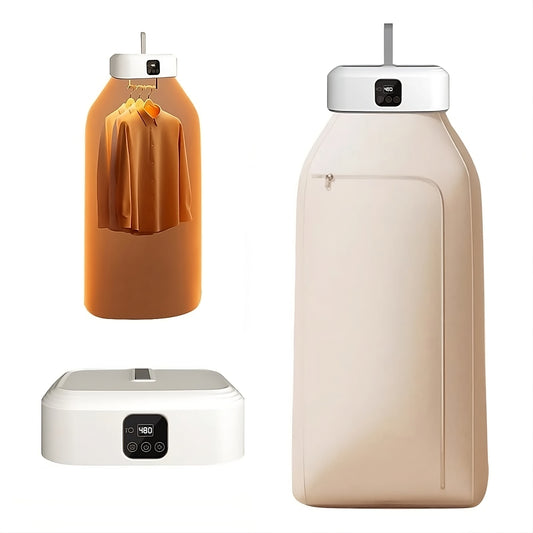 👚 GlowHome AirDry Mini – Portable Clothes Dryer with UV & Fast-Dry Technology