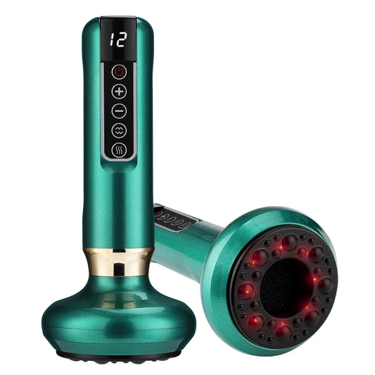 🧲 GlowTherapy Cupping Pro – Electric Cupping Massager with Infrared Heat & 12 Suction Levels