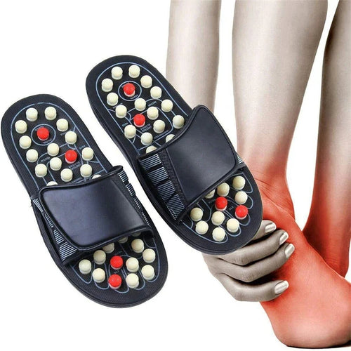 🦶 GlowRelief SolePress – Acupressure Massage Slippers for Pain Relief & Circulation