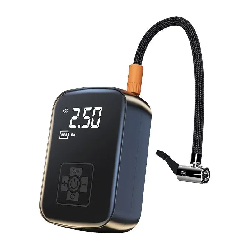 🔋GlowAir – Wireless Tire Inflator Pump