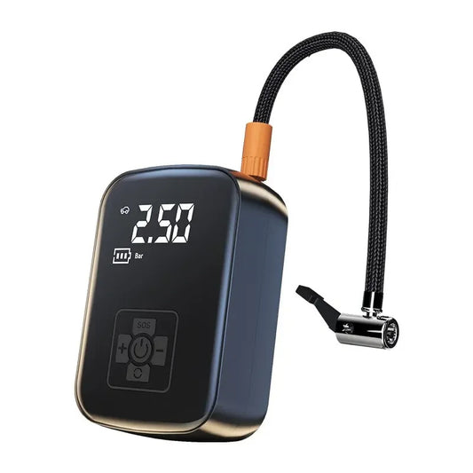 🔋GlowAir – Wireless Tire Inflator Pump