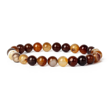 ✨ GlowAura CrystalWeave – Handcrafted Natural Stone Protection Bracelets