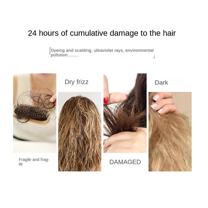 Collagen Protein Hair Mask for Rough and Frizzy Hair Texture Improvement Moisturizing and Hydrating Smooth Hair Conditioner