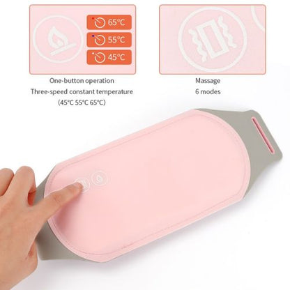 🌸 GlowRelief FlowEase – Adjustable Menstrual Heating & Massage Pad