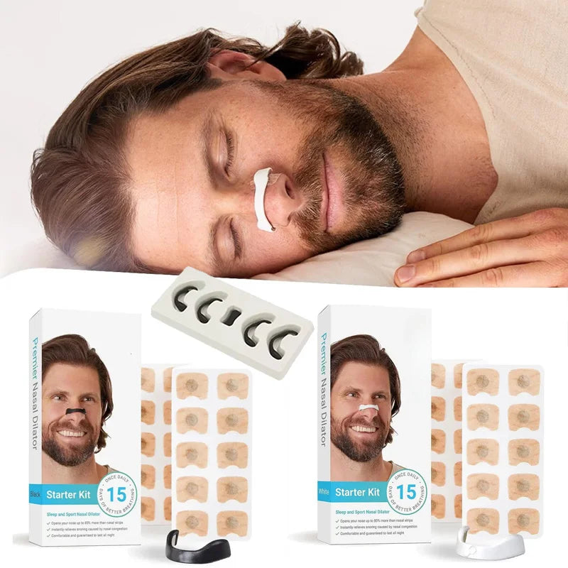 🌬 GlowBreathe IntakeTabs Pro – Extra-Strength Nasal Breathing Strips