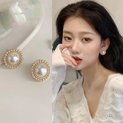 🌸 GlowLuxe BloomAura Earrings – Vintage-Inspired Luxury Flower Earrings