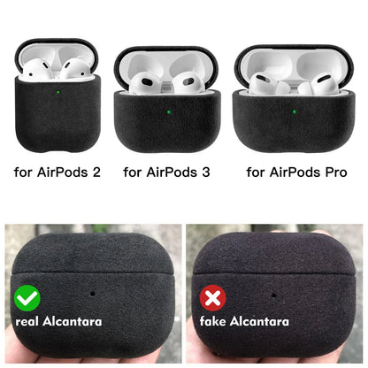 🇮🇹 GlowWrap Italica – Italian Alcantara Case for AirPods Pro
