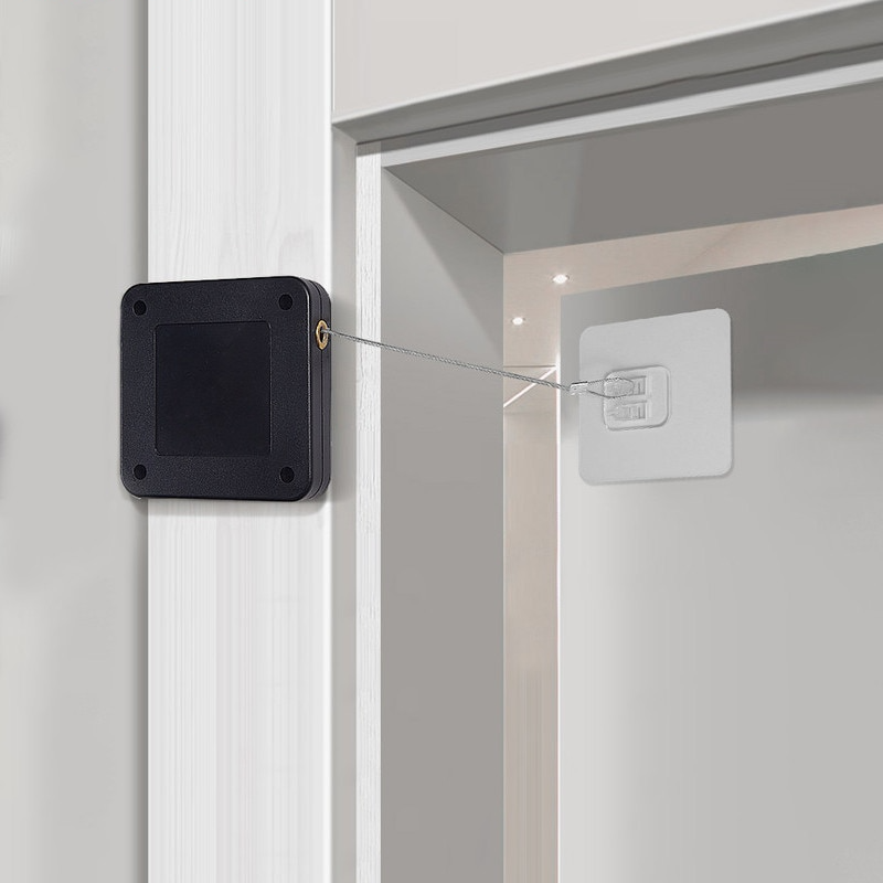 🚪 GlowHome AutoClose – Inductive No-Drill Automatic Door Closer