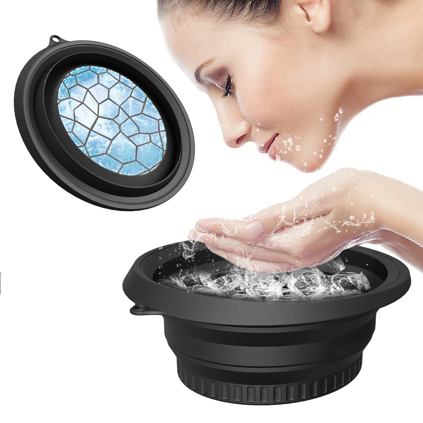 GlowFreeze - Facial Ice Bath Bowl