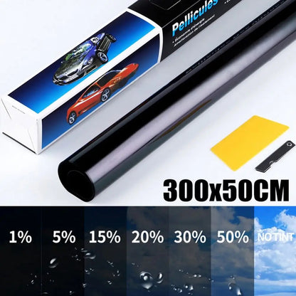 🚘 GlowDrive ShadeGuard Pro – Premium Car Window Tint Film (3M x 50CM)