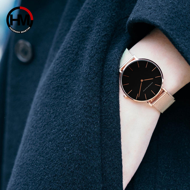 ⌚ GlowTime Chic Duo – Women's Watch & Bracelet Gift Set