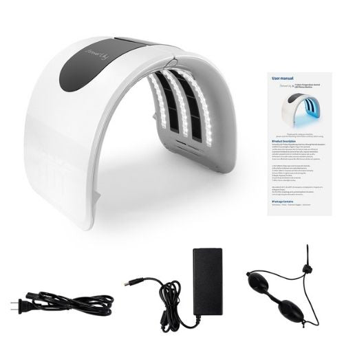 GlowSkin LumiWave – Safe LED Light Therapy Facial Device