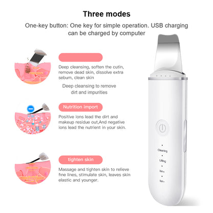 ✨ GlowLift SonicScrub – Ultrasonic Facial Skin Scrubber & Serum Infuser