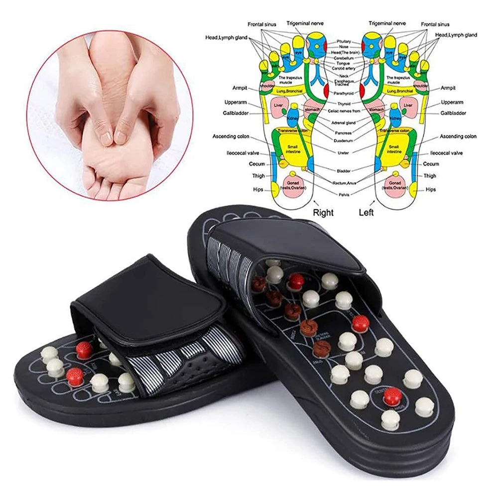 🦶 GlowRelief SolePress – Acupressure Massage Slippers for Pain Relief & Circulation