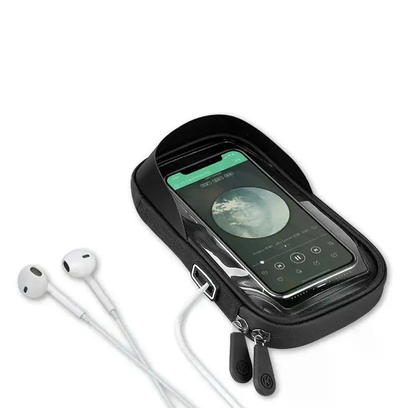 🚴 GlowRide ShieldMount – 6.4-Inch Waterproof Phone Holder for Bikes & Scooters