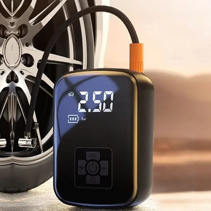 🔋GlowAir – Wireless Tire Inflator Pump