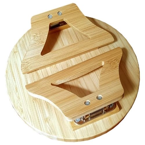 🪵GlowRest – Clip-On Bamboo Sofa Arm Tray