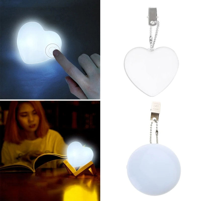 💖 GlowLite HeartBeam – Motion-Activated LED Purse Light