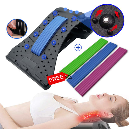 💪 GlowFit SpineAlign Pro – Back Massager & Posture Correction Stretcher