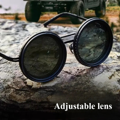 🕶️ GlowShade – Adjustable Dimming Sunglasses