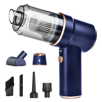 🧼 GlowClean AeroDuo 2X – 2-in-1 Cordless Handheld Vacuum & Air Duster
