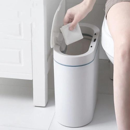 🚮 GlowHome TouchFree Bin – Smart Motion Sensor Trash Can
