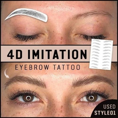 GlowBeauty InstaBrow 4D – Water-Based Hair-Like Eyebrow Stickers