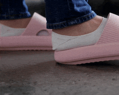 ☁️ GlowStep CloudSlides – Ultra-Soft Orthopedic Pillow Slippers