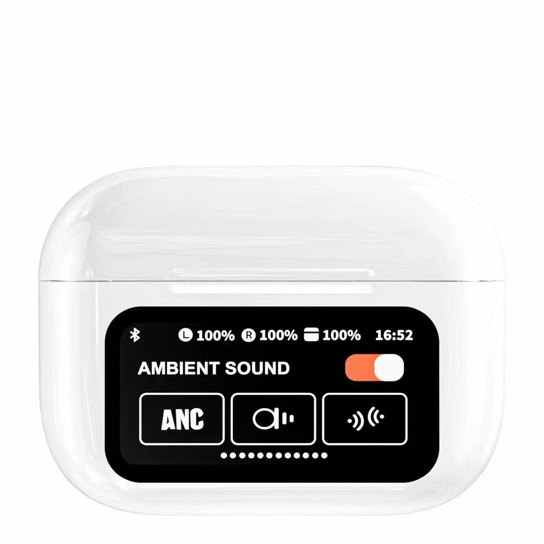 GlowTech A9 Pro Earbuds – Bluetooth 5.4 Wireless Earbuds with Built-In Display