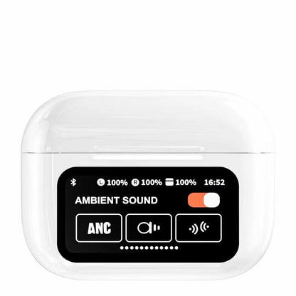 GlowTech A9 Pro Earbuds – Bluetooth 5.4 Wireless Earbuds with Built-In Display