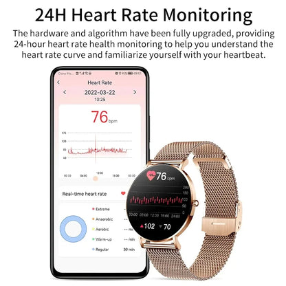 ⌚ GlowTime EliteView – LIGE Ultra-Thin AMOLED Smartwatch