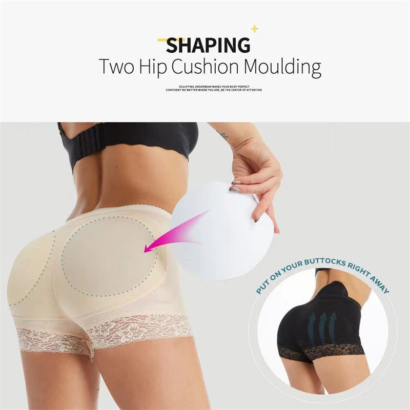 🍑 GlowShape CurveLift Shaper – Seamless Padded Hip & Butt Enhancer