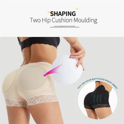 🍑 GlowShape CurveLift Shaper – Seamless Padded Hip & Butt Enhancer