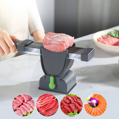 🔪 GlowKitchen SlicePro17 – Precision Meat Slicer & Cleaver Knife Set