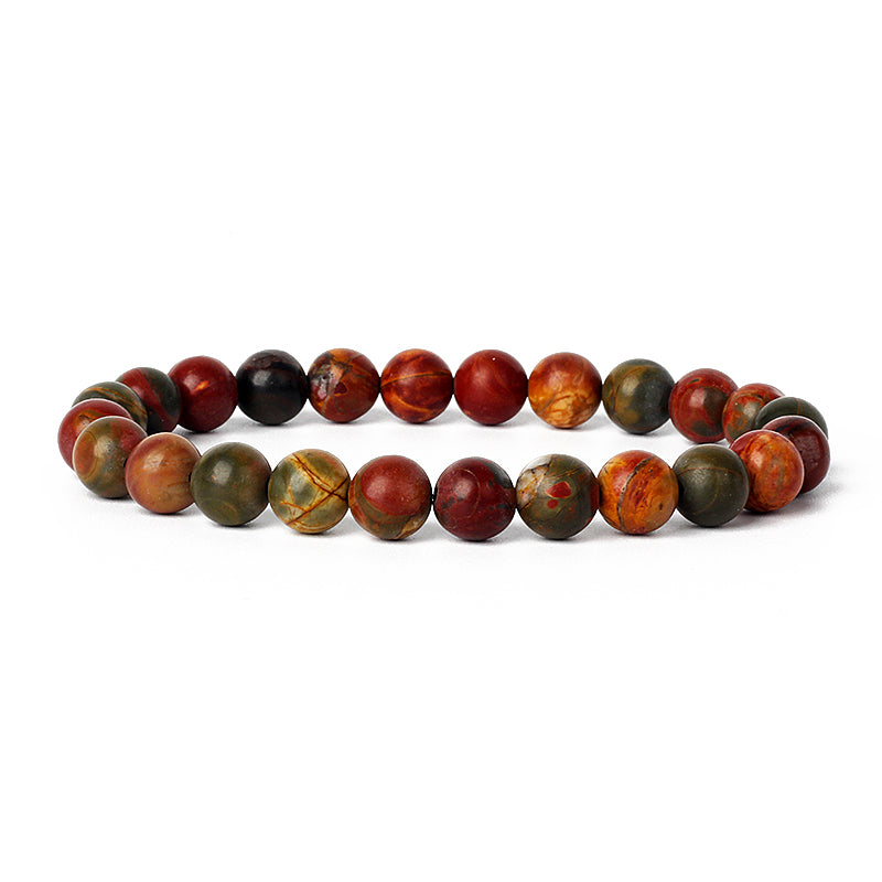 ✨ GlowAura CrystalWeave – Handcrafted Natural Stone Protection Bracelets