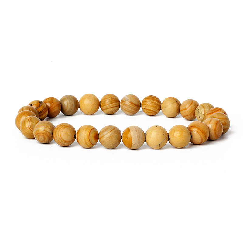 ✨ GlowAura CrystalWeave – Handcrafted Natural Stone Protection Bracelets