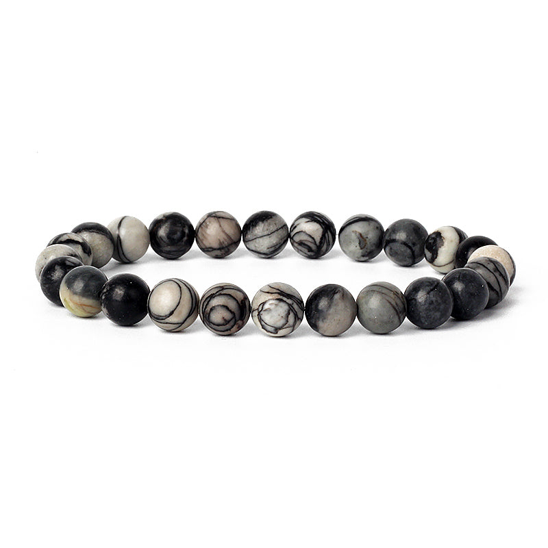 ✨ GlowAura CrystalWeave – Handcrafted Natural Stone Protection Bracelets