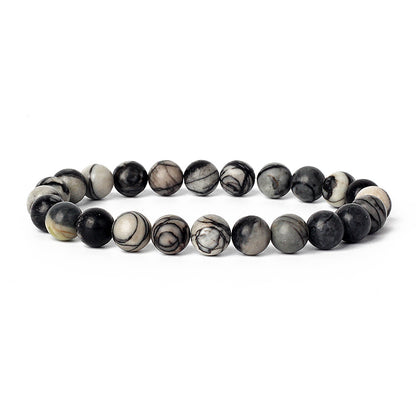 ✨ GlowAura CrystalWeave – Handcrafted Natural Stone Protection Bracelets