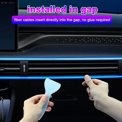 🚗 GlowDrive RhythmFX – Music-Sync LED Car Interior Light Kit