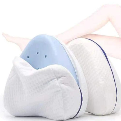 🛏 GlowComfort AlignEase – Ergonomic Memory Foam Leg Pillow for Side Sleepers